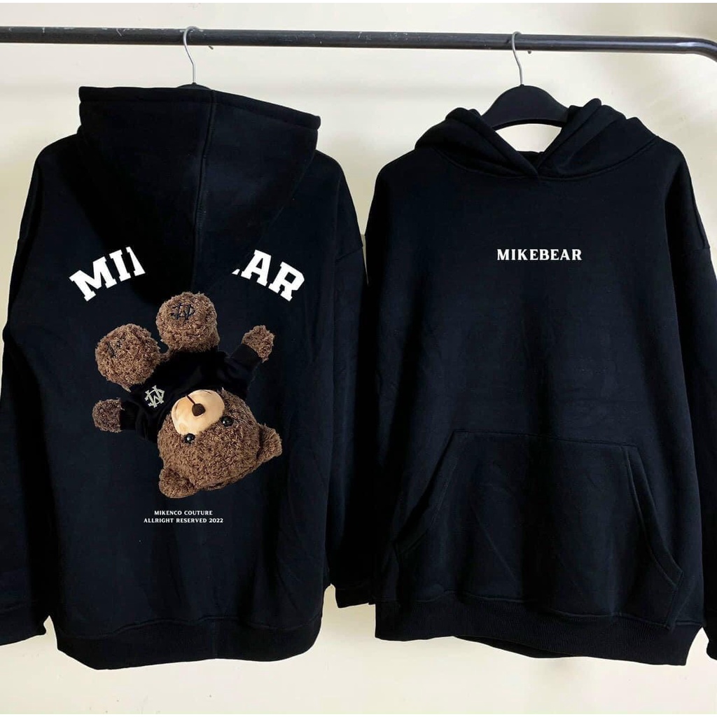 Áo Hoodie Mikenbear Áo gấu lộn ngược hot 2022