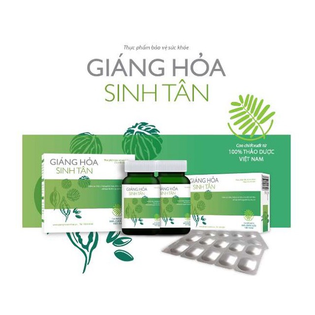 GIÁNG HOẢ SINH TÂN(CHÍNH HÃNG)- Giảm triệu chứng bốc hỏa, nóng bừng mặt, đổ mồ hôi ở phụ nữ | BigBuy360 - bigbuy360.vn