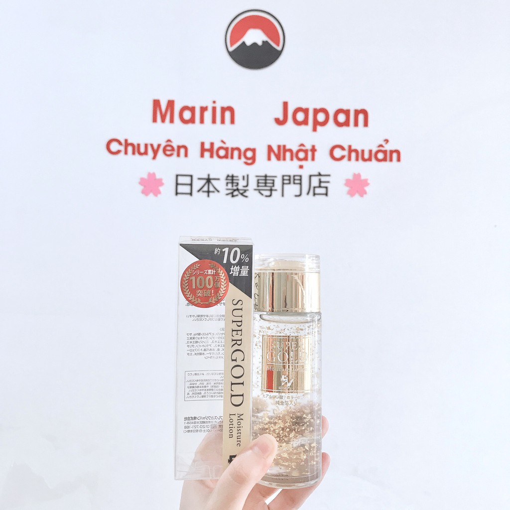 (Sale 90%) Kem Dưỡng và nước hoa hồng Tinh Chất Vàng Gold Blossom (Made in Japan) vàng lá nguyên chấ