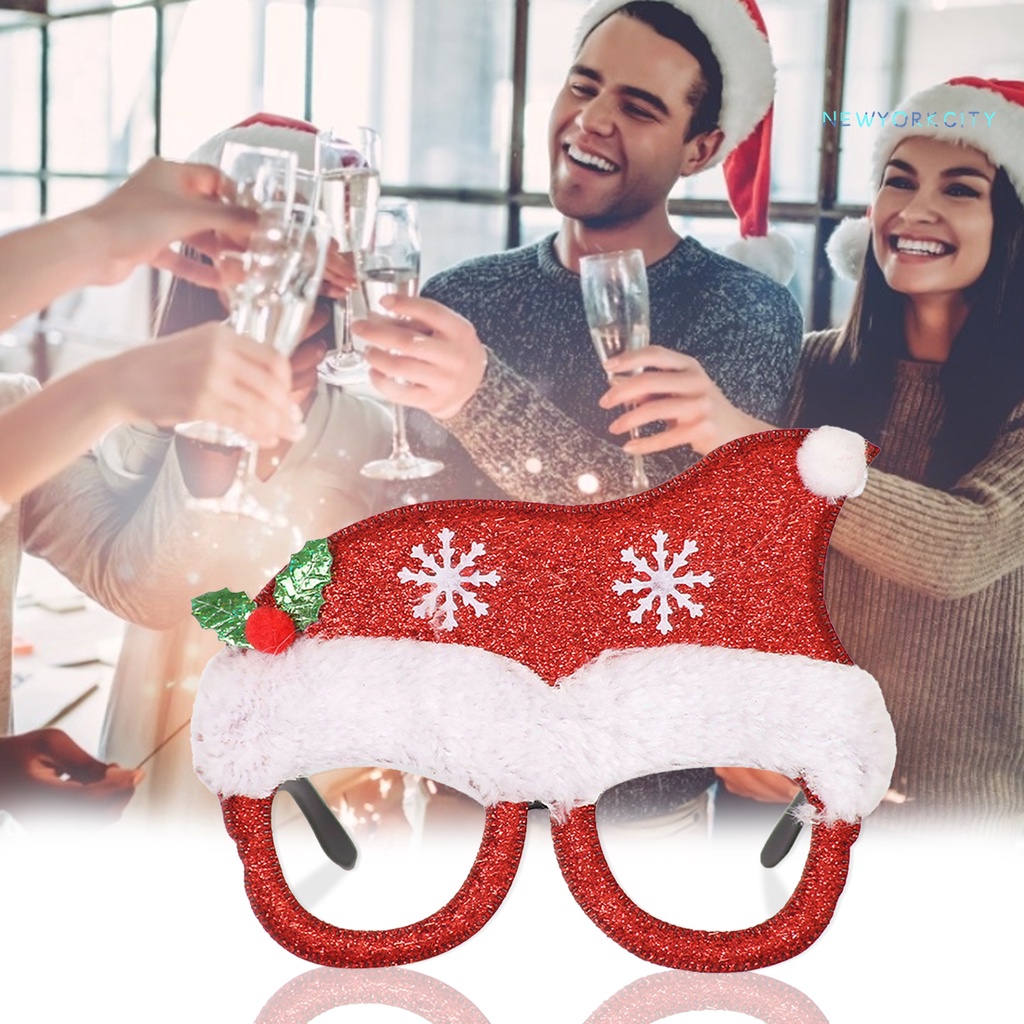 Mắt Kính Kiểu Dáng Dễ Thương Xinh Xắn Cho Dịp Giáng Sinh