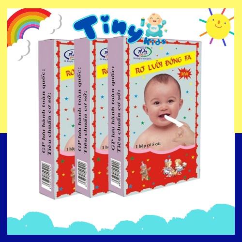 Rơ Lưỡi Đông Fa Cho Bé, tưa lưỡi vệ sinh cho bé - Tiny Kids