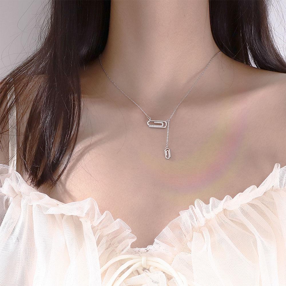 QQMALL Vòng cổ Mặt Hình Hoa Hồng Thời Trang Cho Nữ