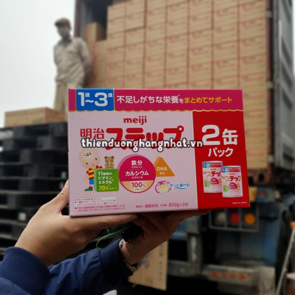 SỮA MEIJI LON 800G NỘI ĐỊA NHẬT ĐỦ SỐ DATE MỚI