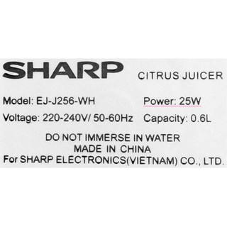 Máy Vắt Cam Sharp 0.6 lít