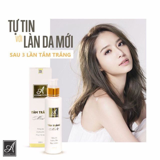 Kem Tắm Trắng Da Toàn Thân Mềm Ngăn Lão Hóa PA Cos