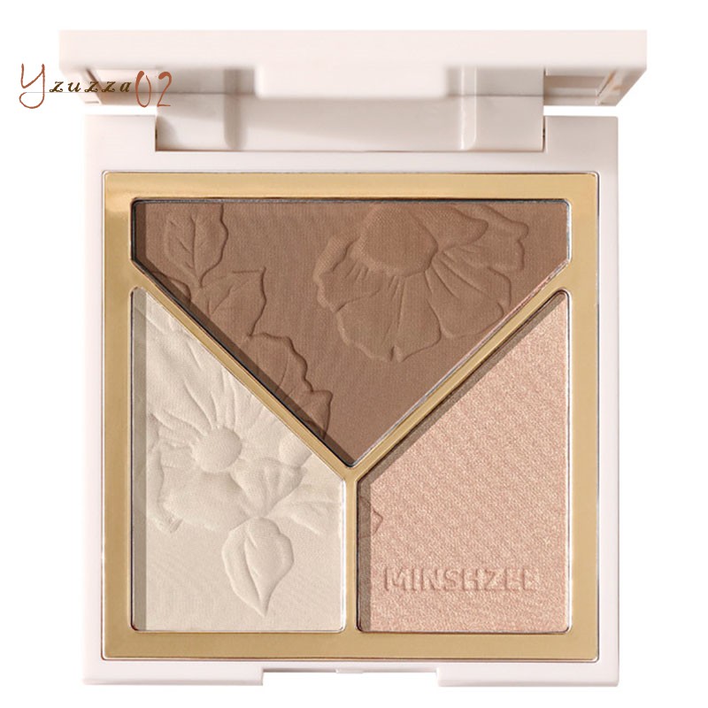 (Hàng Mới Về) Phấn Che Khuyết Điểm Minshzee 01 Làm Sáng Da Lâu Trôi