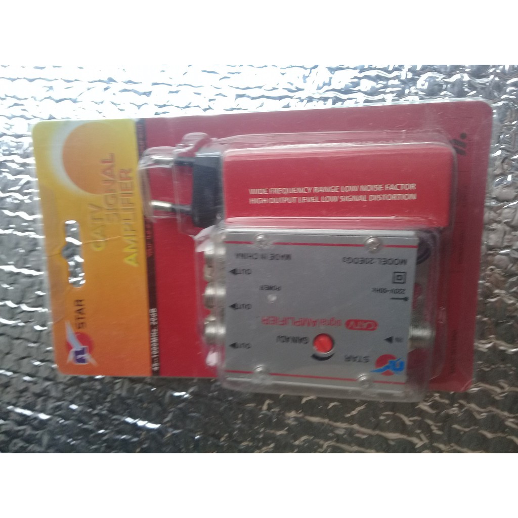 CỤC CHUYỂN ĐỔI TÍN HIỆU ÂM THANH VA CATV SIGNAL AMPLIFIER (45-1000MHZ. 20dB)