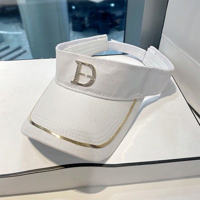 Thời Trang Mũ Lưỡi Trai Hở Chóp Đính Đá Phong Cách Thể Thao Dành Cho Nam Và Nữ