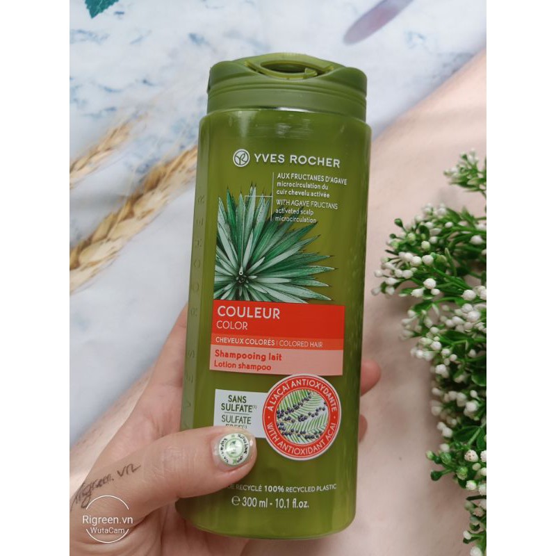 Dầu Gội Giữ Màu Tóc Nhuộm - 300ml Yves Rocher Pháp