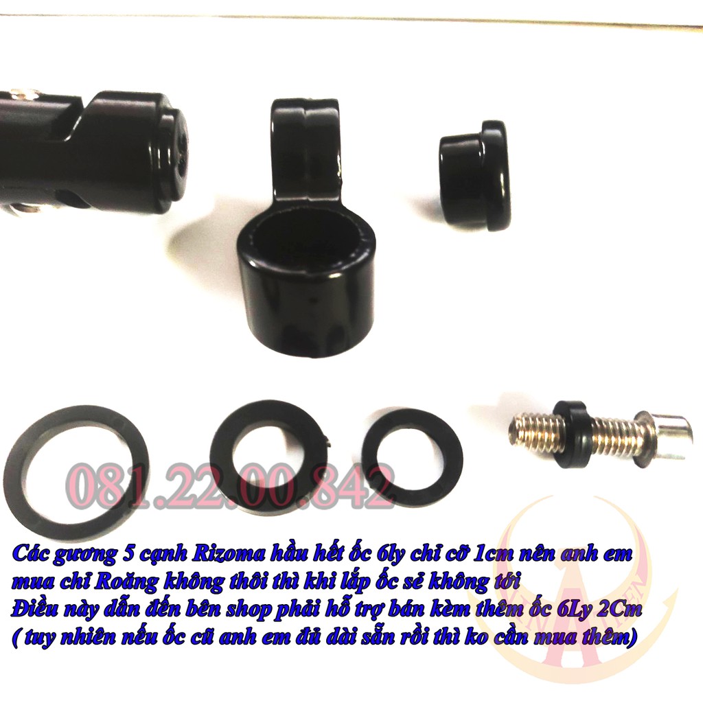 Bộ Chế Xoay Chân Kính Rizoma 360 Độ