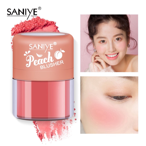 [Hàng mới về] Phấn má hồng mềm chiết xuất đào cho trang điểm chuyên nghiệp SANIYE BL009 | BigBuy360 - bigbuy360.vn