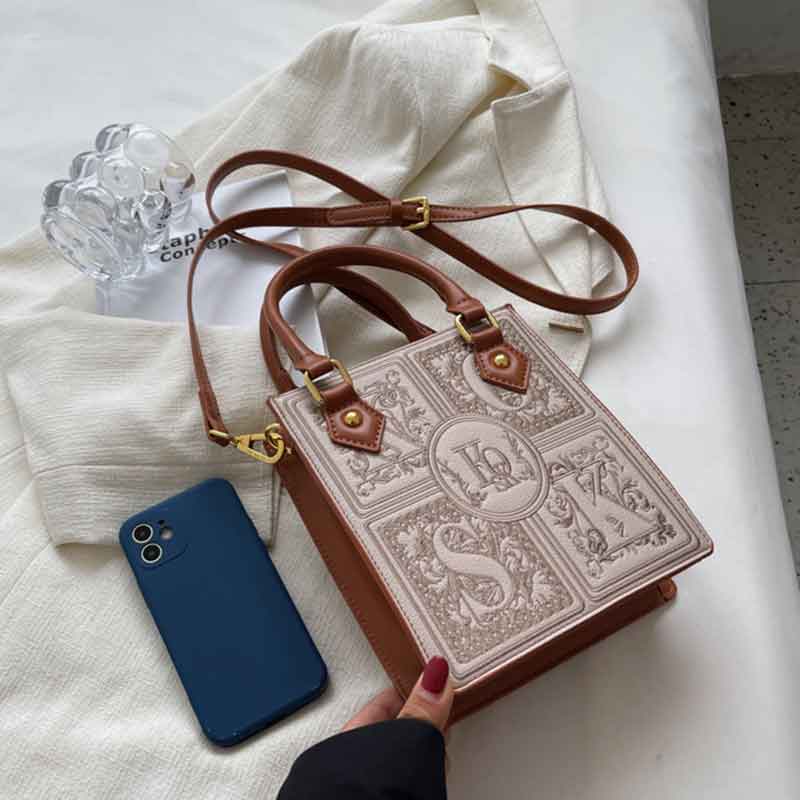 Túi Xách Da PU Đeo Chéo Ngăn Chứa Rộng Thời Trang Cho Nữ CK1160