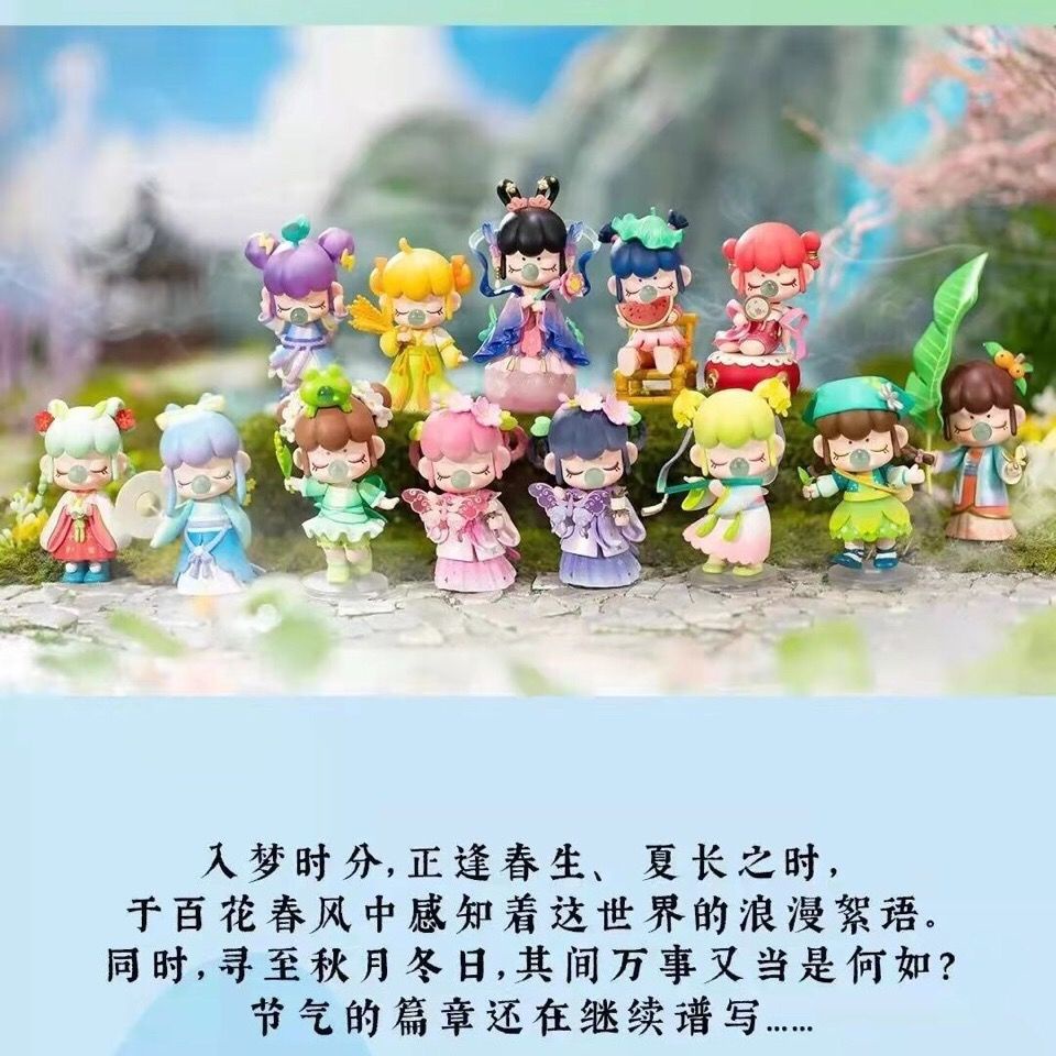 ❤Genuine❤  Nanci Hai mươi -four khí hậu Mùa xuân và mùa hè Hộp mù Quà tặng Con búp bê Người mẫu Đồ chơi
