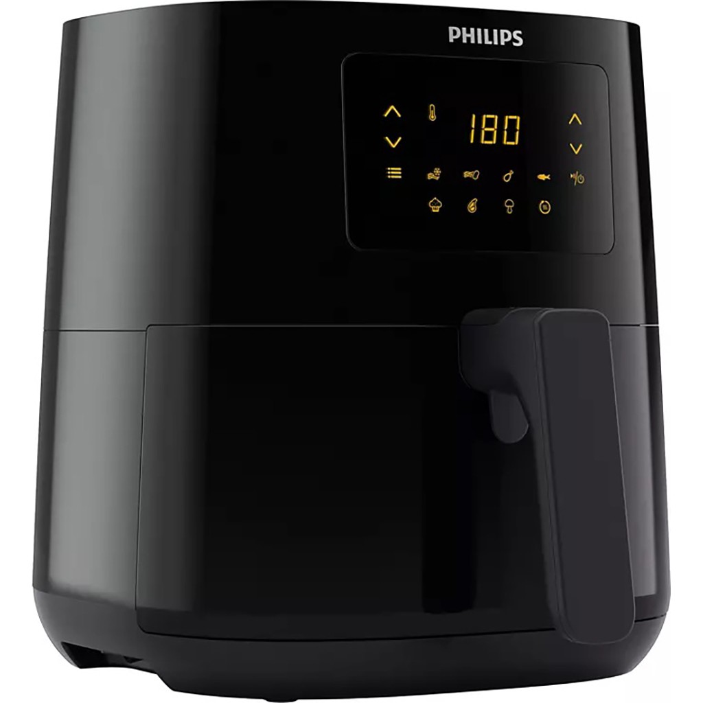 Nồi chiên không dầu PHILIPS HD9252 - Lòng nồi 4.1L, giỏ nướng 2.2L (Đen) Chính Hãng - Bảo Hành 2 Năm - Thay thế HD9220