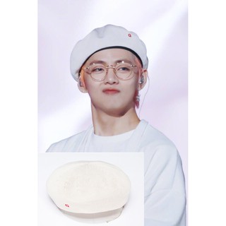 MŨ Nón BERET JIN V BTS thêu chữ G - SẴN HÀNG