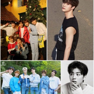 Poster khổ A4-A5-A6 ASTRO - JinJin-MJ-Cha Eunwoo-Moonbin-Rocky-Sanha tự do chọn mẫu ( Mua 2 tặng 1 )