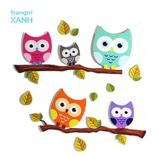 BỘ TRANH TREO TƯỜNG CON CÚ