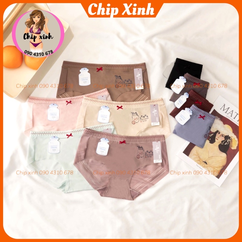 Quần su đúc lạnh phối von lưới chất cotton mềm, mát