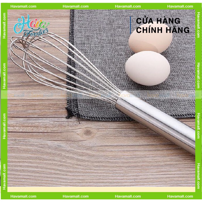 [HÀNG CHÍNH HÃNG] Cây Đánh Trứng, Đánh Bột Inox