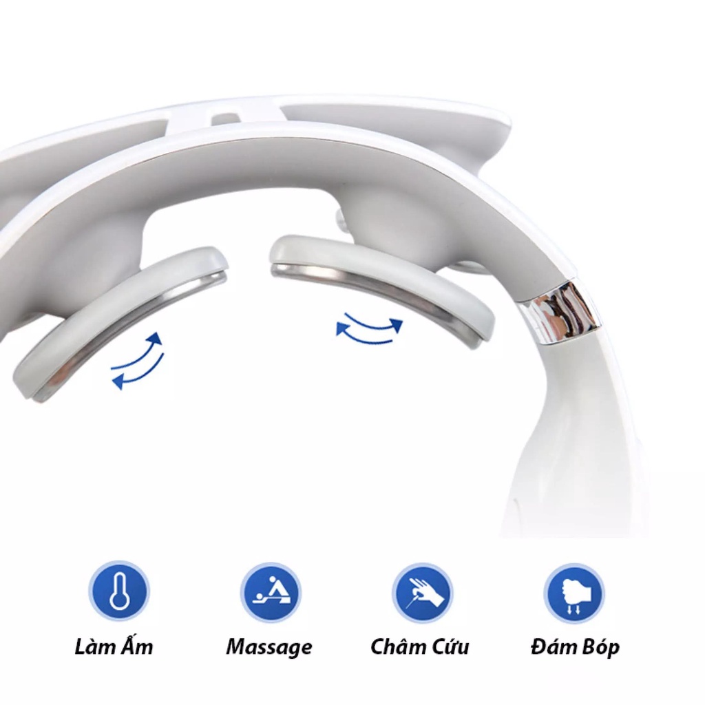 Máy Massage Cổ Vai Gáy 4 Đầu Chuyên Nghiệp Công Nghệ Nhật Bản - Kỹ Thuật Massage Như Bậc Thầy Đông Y