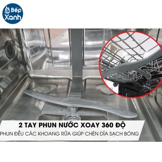 [FREESHIP- HCM] Máy Rửa Chén Độc Lập Ecalite EDW-JA6014ABUV - Màu Đen