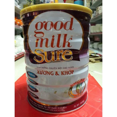 [ CHÍNH HÃNG - LON 900 g] SỮA BỘT XƯƠNG & KHỚP GOODMILK SURE - Dành người lớn từ 30 tuổi trở lên