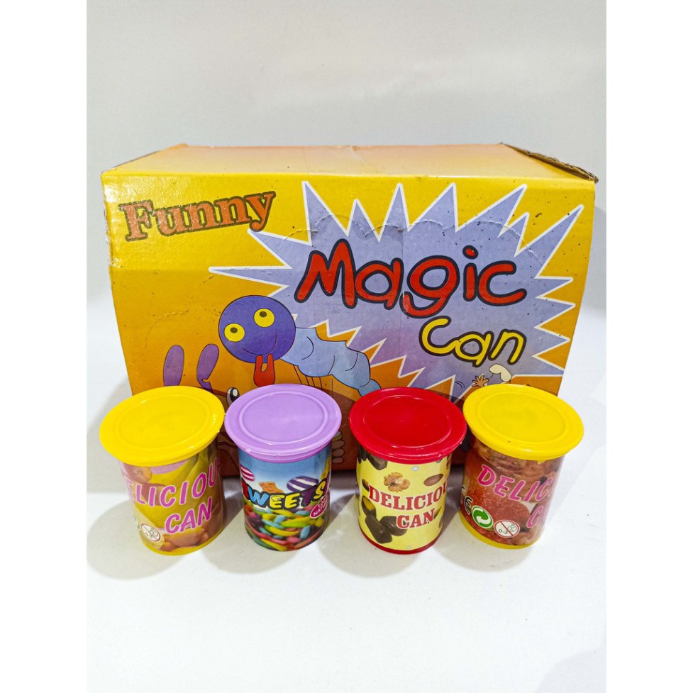 Đồ chơi HỘP KẸO SÂU GIẢ MẠO Magic Can TROLL bạn bè cực vui nhộn độc đáo