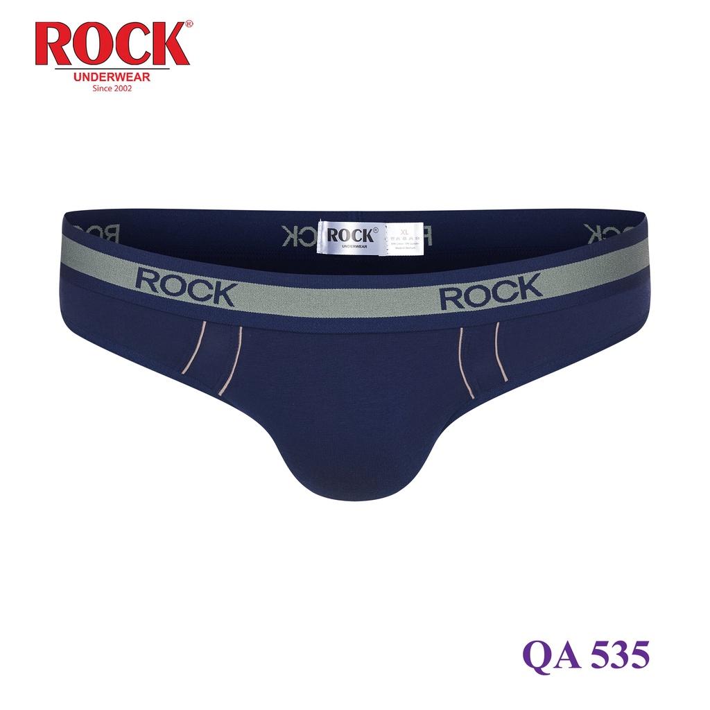 Quần lót nam cao cấp ROCK QA535 hiện đại, trẻ trung, năng động, cotton 4 chiều co giãn, thoáng mát thoải mái vận động