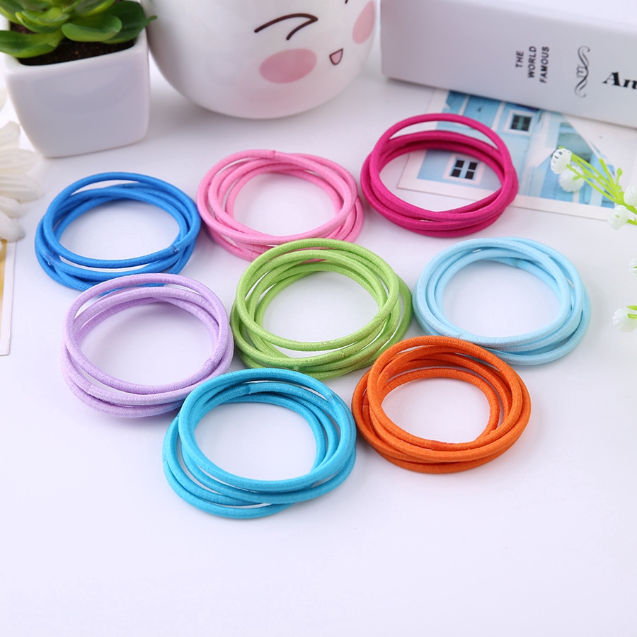 Bộ 50 dây cột tóc cho nữ