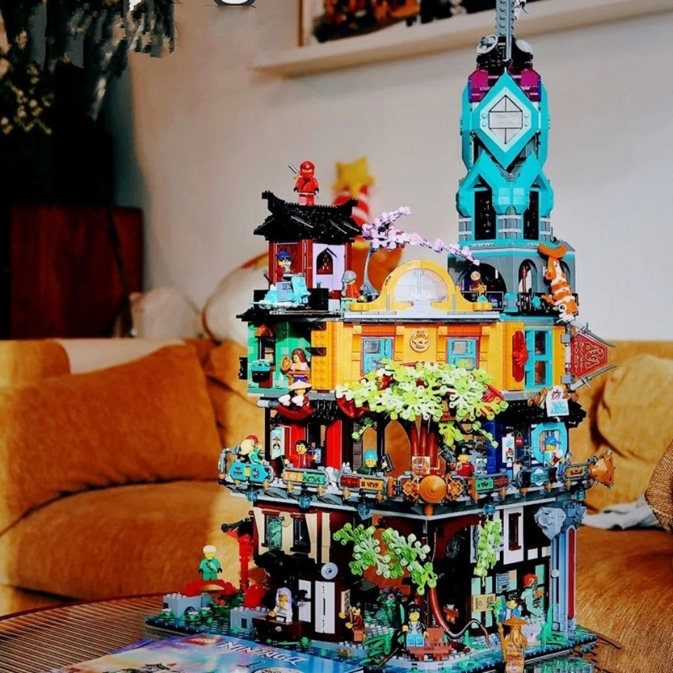 Đồ chơi giáo dục Lắp ráp Mô hình NINJAGO City Gardens 19006