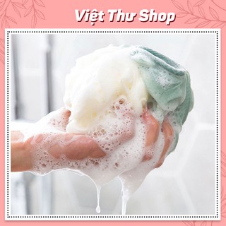 Bông Tắm Tròn Cao Cấp Nhiều Màu SIÊU MỀM SIÊU TIỆN LỢI Việt Thư (trong 24h phát hàng)