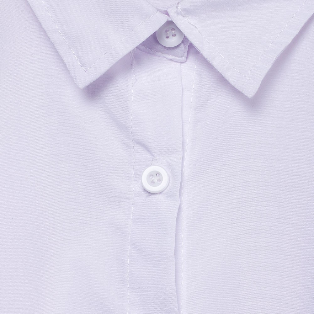 Áo sơ mi tay dài phối nút kèm thắt lưng thời trang cho nữ