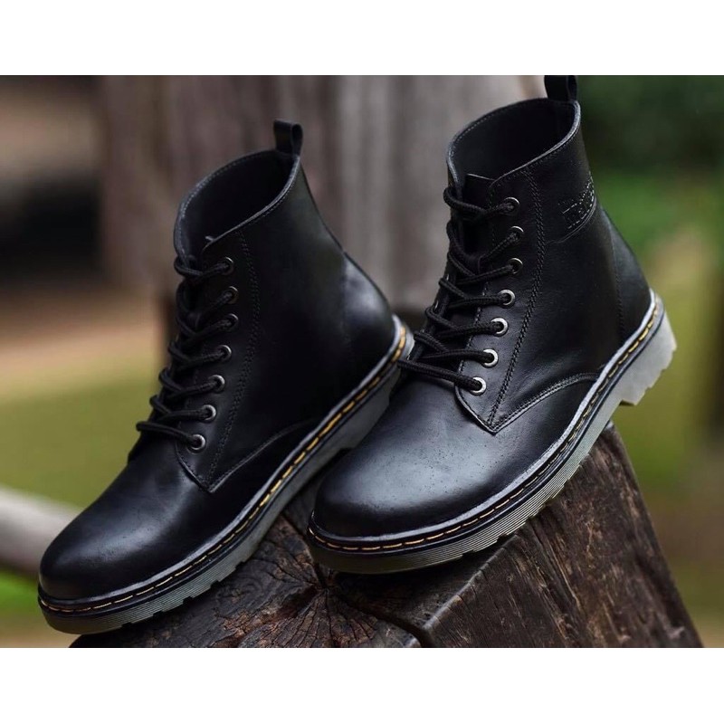 Giày đốc buộc dây cao cổ, combat boot | BigBuy360 - bigbuy360.vn