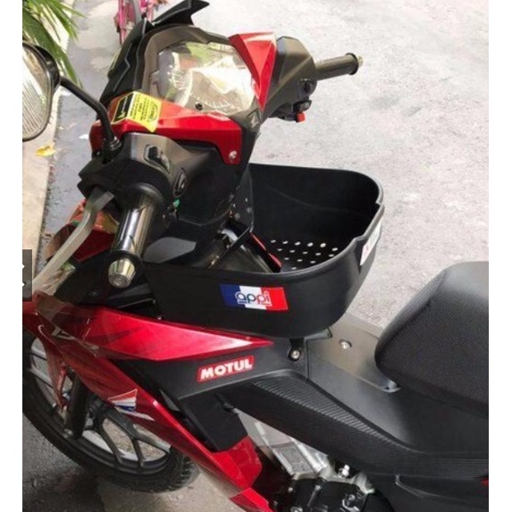 Rổ giữa nhựa Appi cho mọi loại xe Exciter, Winner, Sirius, Wave..v....v... chế được nhiều dòng xe khác