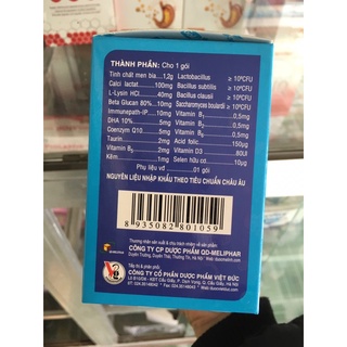 Cốm vi sinh BIOACIMIN GOL+ (mẫu mới)