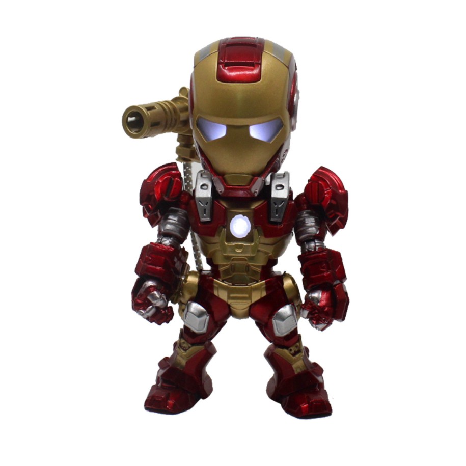 Mô Hình Nhân Vật Iron Man Phát Sáng Điều Khiển Bằng Giọng Nói