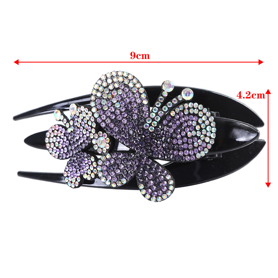 Kẹp Tóc Hình Bướm Đính Đá Hợp Thời Trang Cho Nữ