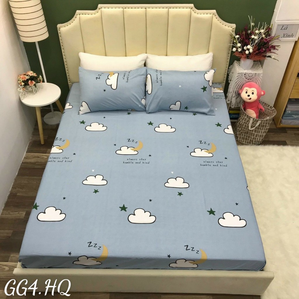 Set ga gối 100% cotton hàng nhập