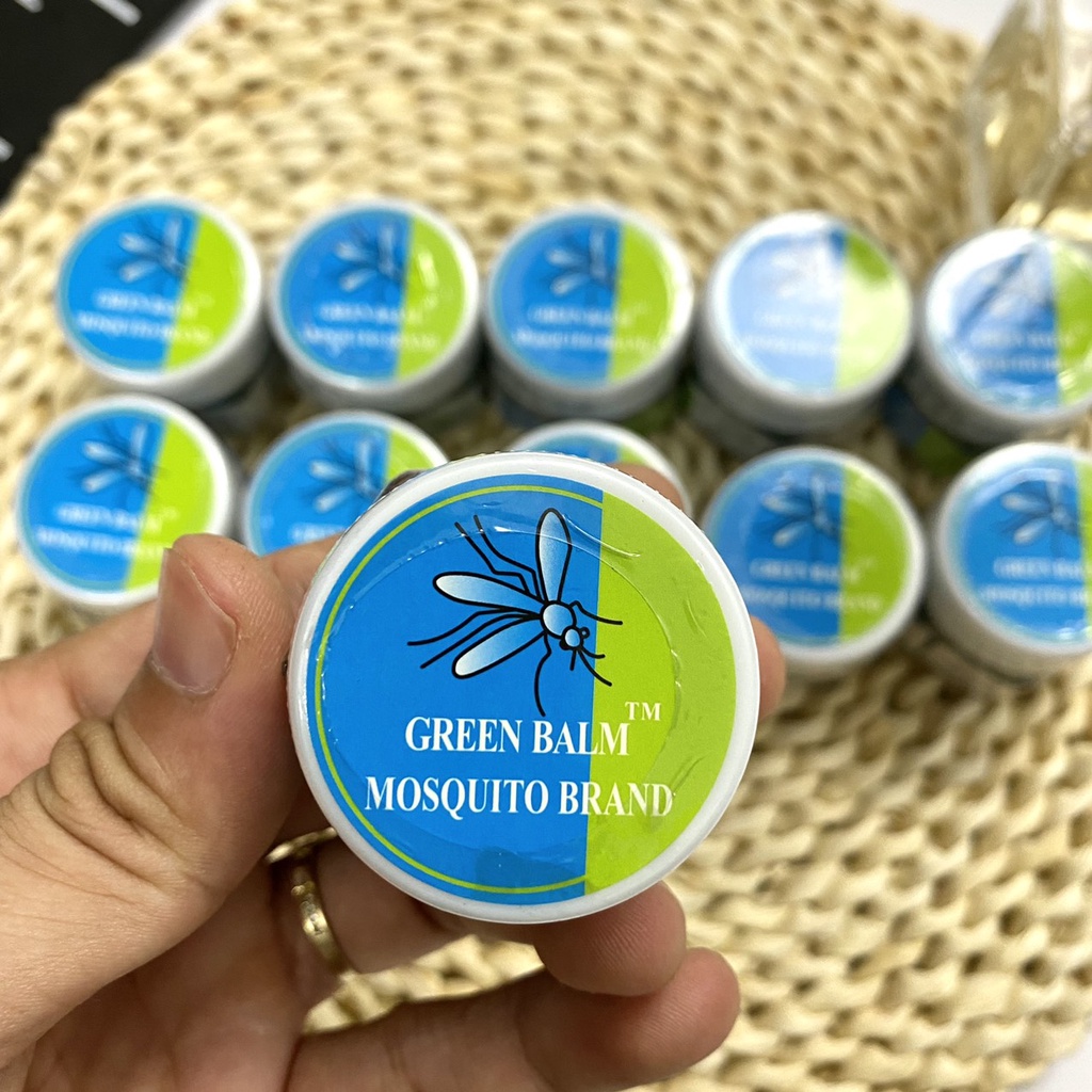 Sáp Bôi Vết Muỗi Đốt Green Balm Mosquito Brand cho bé