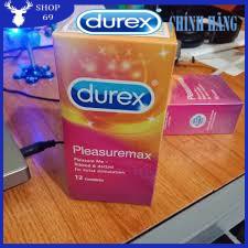 (MỎNG HƠN – NHIỀU GAI HƠN) Bao cao su Durex Pleasuremax có Gai và mỏng hơn - Số lượng 12 cái/ 1 hộp bcs