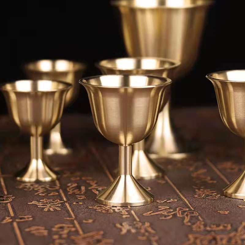 Cốc Thủy Tinh Ba Lớp Mẫu Mặt Trăng Khuyết Giải Trí Altar Chalic