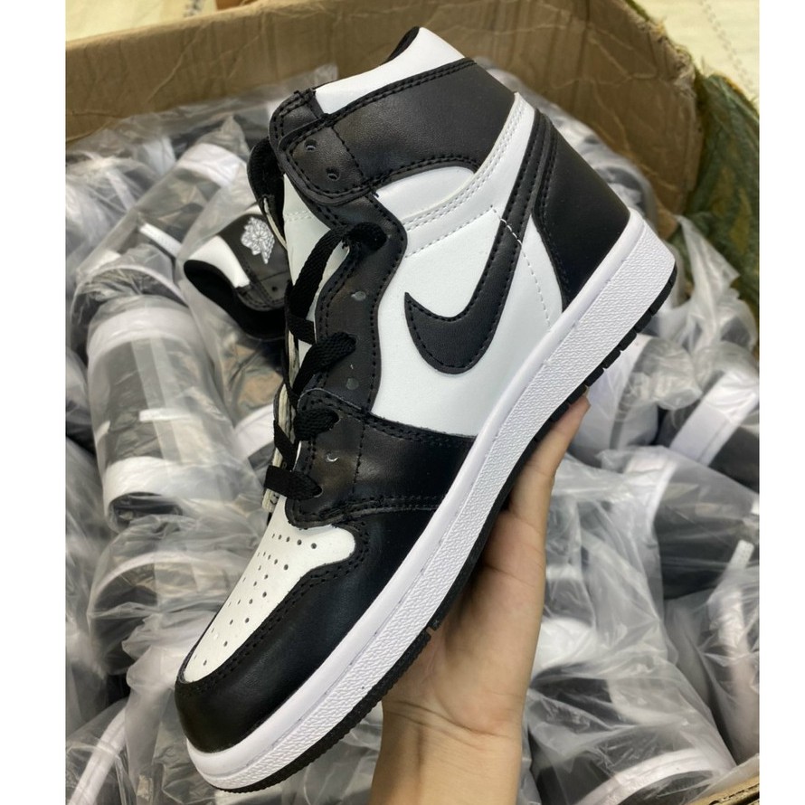 🔥Giày 𝐉𝐎𝐑𝐃𝐀𝐍 cổ cao đen trắng 🔥⚡️𝐅𝐑𝐄𝐄 𝐒𝐇𝐈𝐏⚡️,Giày JD1 panda cao cổ nam nữ full box bill da đẹp | BigBuy360 - bigbuy360.vn