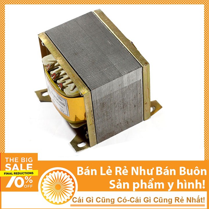 HAUI Biến Áp Đối Xứng 30V 12V 6V 8A Dây Đồng Sịn DHCNHN