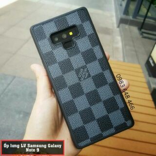 Ốp lưng Note 9 giả da hiệu LV sang trọng