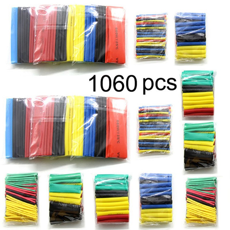 Set 1060 Ống Bọc Dây Điện Cách Nhiệt 2: 1