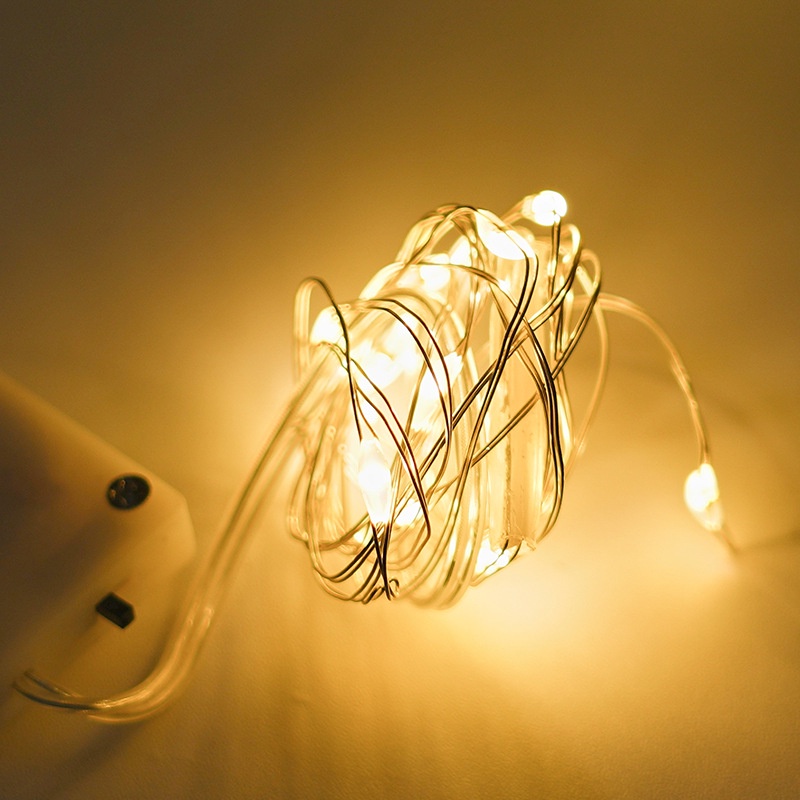 Đèn led dây bóng nhỏ dài trang trí đồ uốn chỉnh tuỳ ý