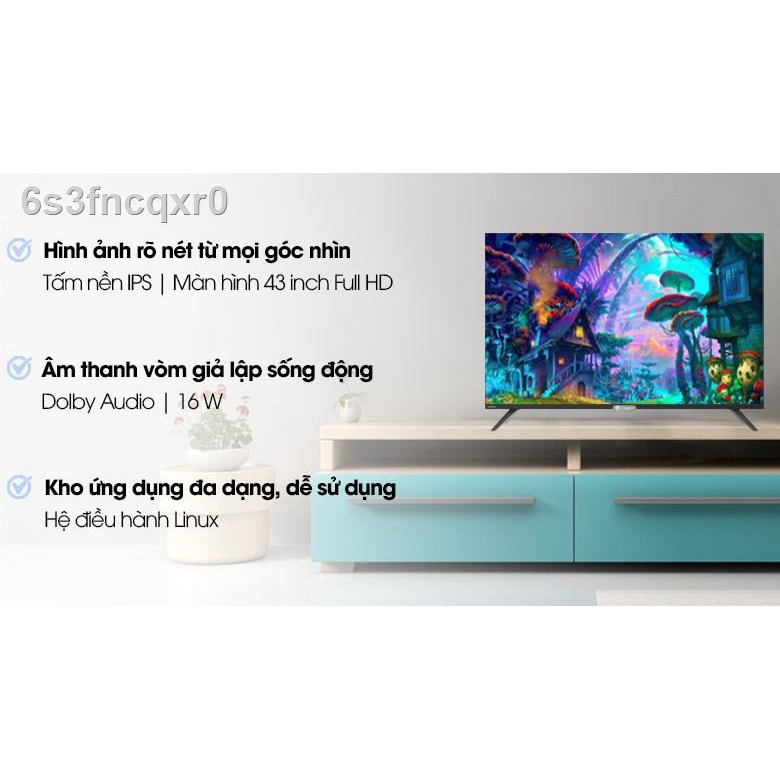 ﺴSmart Tivi Casper 43 inch 43FX6200