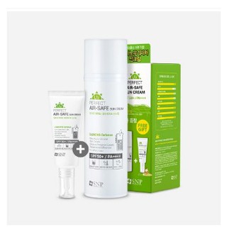 Kem chống nắng da nhạy cảm, lên tone trắng da, tinh chất trà xanh-uv perfect aif-safe suncream