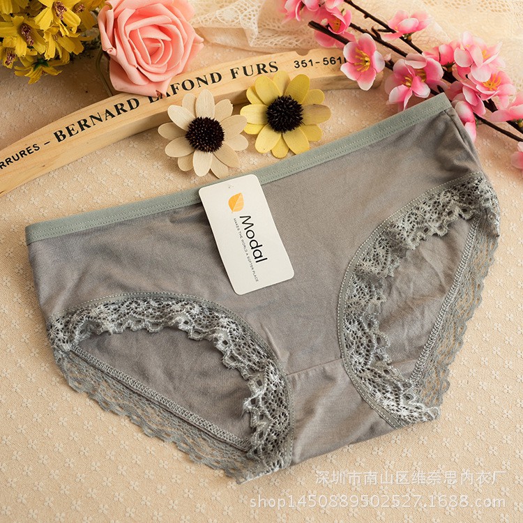 Brief Ice Silk Material Lace Pants For Women | BigBuy360 - bigbuy360.vn