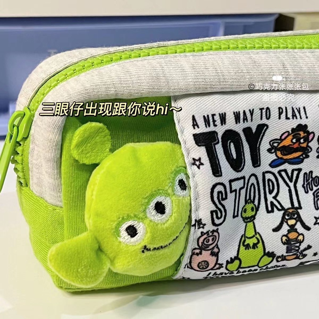 Túi Đựng Bút Chì Cỡ Lớn In Hoạt Hình Toy Story Dễ Thương Cho Nữ Sinh